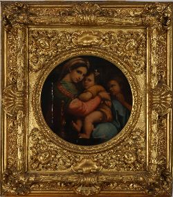 AFTER RAPHAEL'S MADONNA DELLA SEGGIOLA (C. 1513-14) 