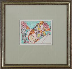 MUSICIANS, PASTEL ON PAPER, IRISH SCHOOL, 20TH CENTURY