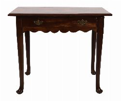 18TH-CENTURY FRUITWOOD LOWBOY