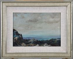 JAMES ENGLISH RHA - "CONNEMARA LAKES"
