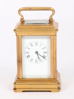 19TH-CENTURY MINIATURE CARRIAGE CLOCK
