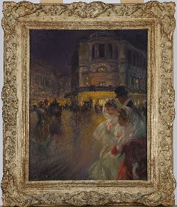 JOHN STEVENS, A VISIT TO THE THEATRE