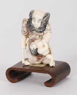 JAPANESE IVORY-STYLE NETSUKE