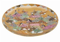 JAPANESE MEIJI PERIOD SATSUMA DISH