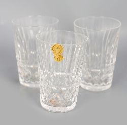 SET OF 6 WATERFORD CRYSTAL TUMBLERS