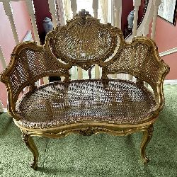 19TH-CENTURY CARVED BANQUET