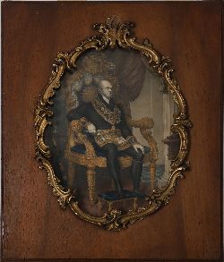 'THE GRAND OLDE DUKE OF YORK' - 19TH-CENTURY HAND-COLOURED ENGRAVING