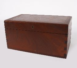 VICTORIAN MAHOGANY WRITING SLOPE