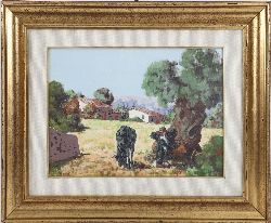 LUCIANO BENCREATI, ITALIAN RURAL SCENE