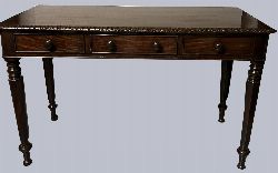 WILLIAM IV MAHOGANY CONSOLE TABLE