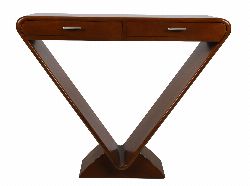 DESIGNER V-SHAPED CONSOLE TABLE