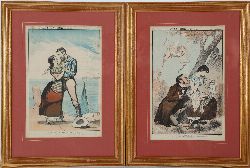 SET OF 6 POLITICAL CARTOONS FROM THE WEEKLY FREEMAN, DECEMBER 1885