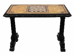 19TH-CENTURY GRAND TOUR SPECIMEN MARBLE TABLE