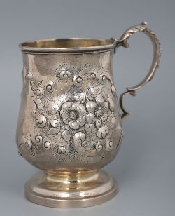 GEORGIAN SILVER MUG