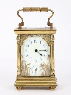 CARRIAGE CLOCK WITH ALARM
