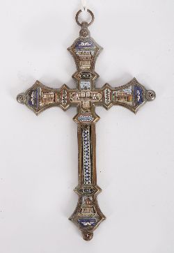 ENAMELLED CRUCIFIX