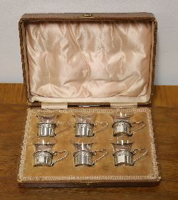 SILVER COFFEE CUP SET