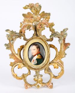 PORTRAIT MINIATURE OF NAPOLEON