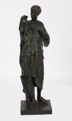 19TH-CENTURY BRONZE CLASSICAL FIGURE