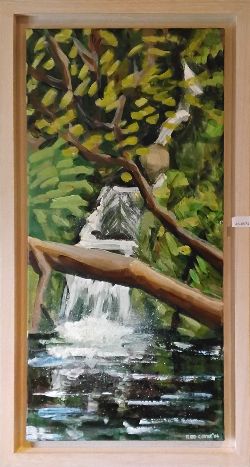 ROD COYNE, "FOREST CASCADE", 2004