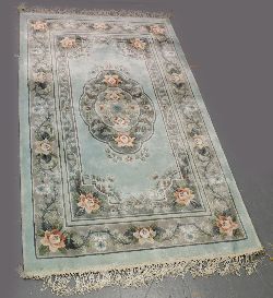 CHINESE SILK RUG