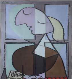 FRAMED PRINT AFTER PABLO PICASSO