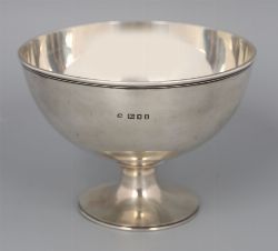 TIFFANY SILVER BOWL - LONDON 1922