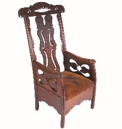 19TH-CENTURY GOTHIC REVIVAL OAK CEREMONIAL CHAIR