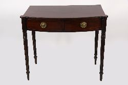 REGENCY MAHOGANY SIDE TABLE 