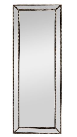 BEADED-EDGE WALL MIRROR